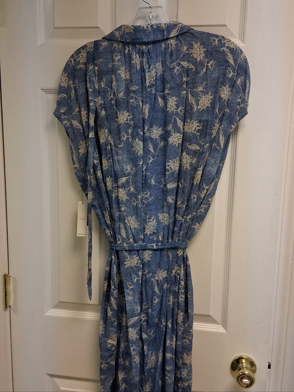Liverpool Los Angeles PatchworkFloral Dress Medium NWT - Picture 7 of 7